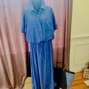 2 piece Denim Skirt Set